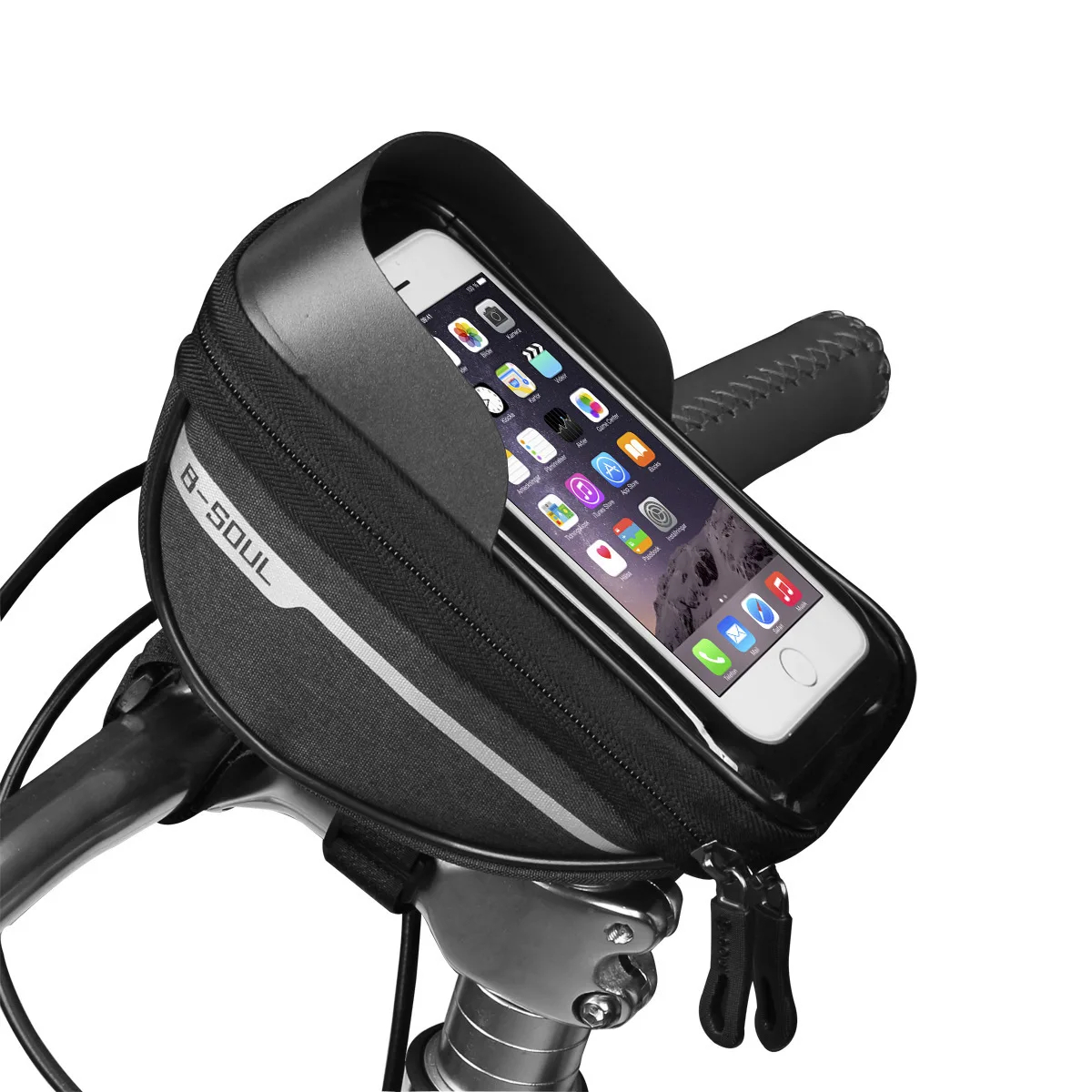 Cycling Commute Bag - Waterproof Touch Screen Bike Handlebar Bag