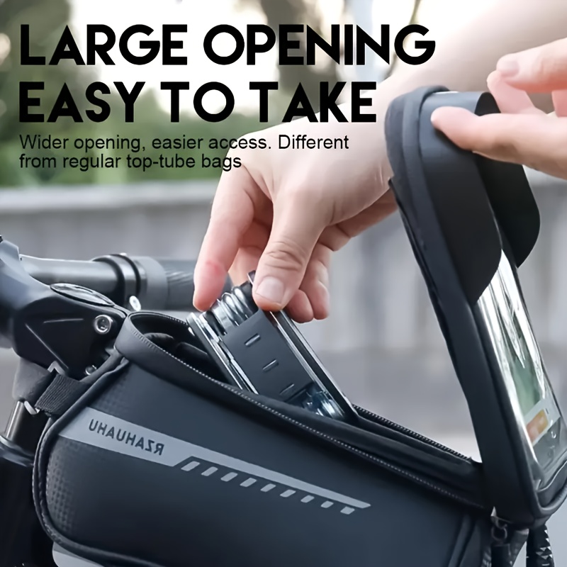Fashionable Black Bicycle Phon - Cycling Commute Bag 评论和价格