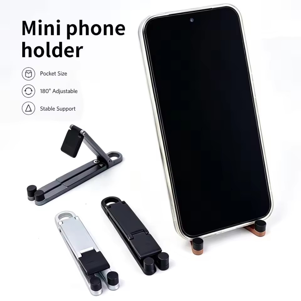 Mini Keychain Foldable Phone B - Kickstand Adjustable 评论和价格