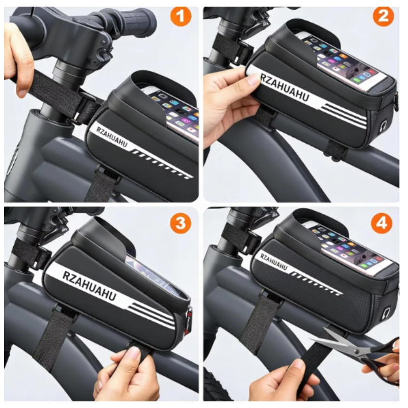 Waterproof Sun Visor Touch Scr - Cycling Commute Bag 评论和价格