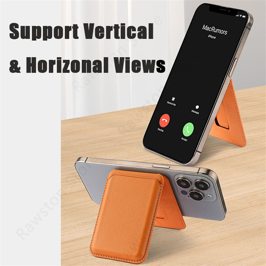 Kickstand Magnetic Leather Wal - Kickstand Adjustable 评论和价格