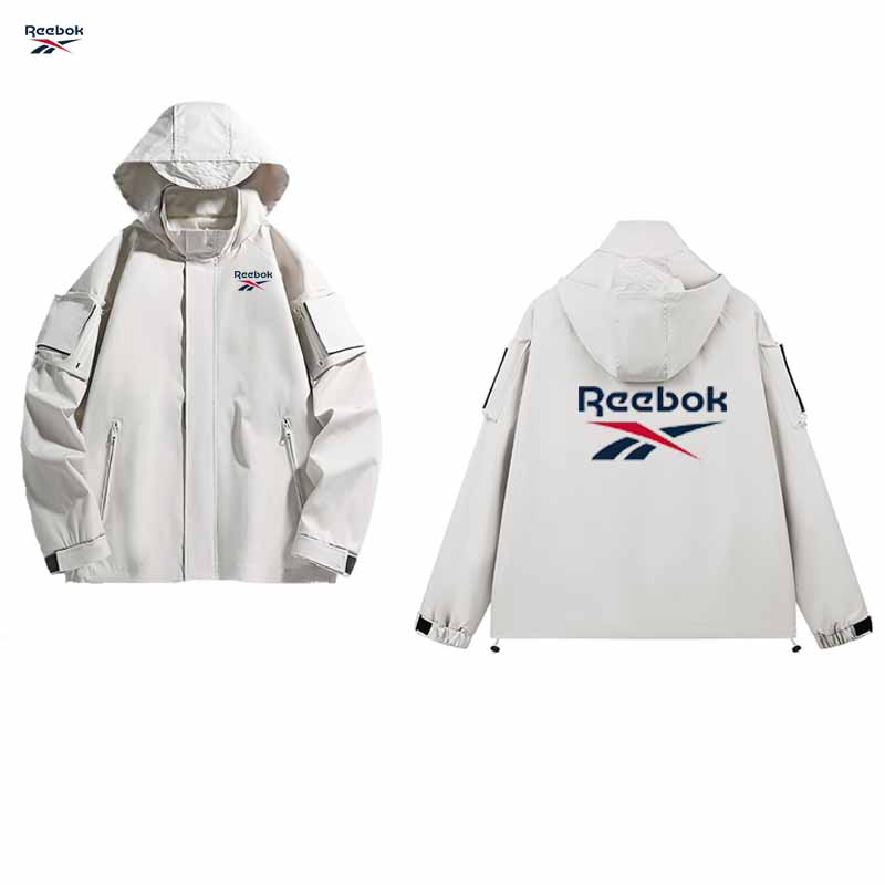 Reebok logo men's outdoor cycl - Cycling Rain Jacket Commute 评论和价格