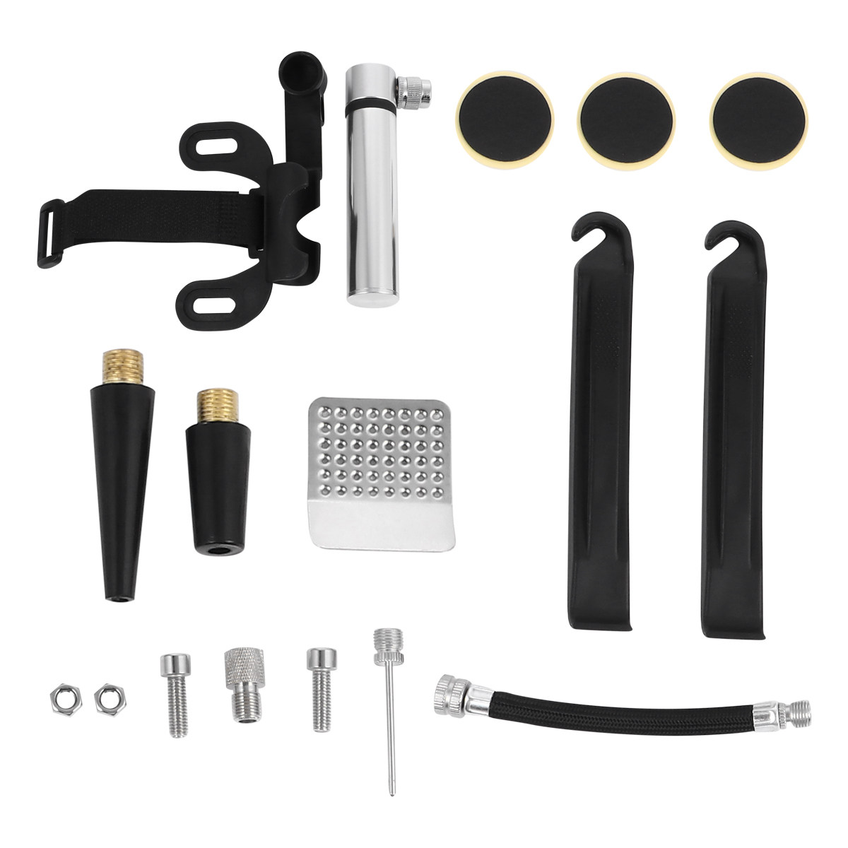 Bike Pump Puncture Repair Kit  - Bike Pump Frame Mount 评论和价格