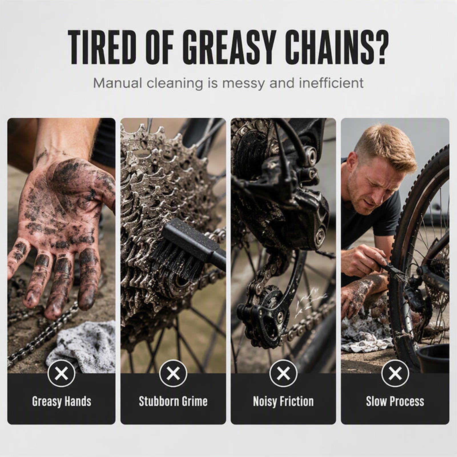 Bicycle Chain Cleaner Cycling  - Cycling For Commute 评论和价格