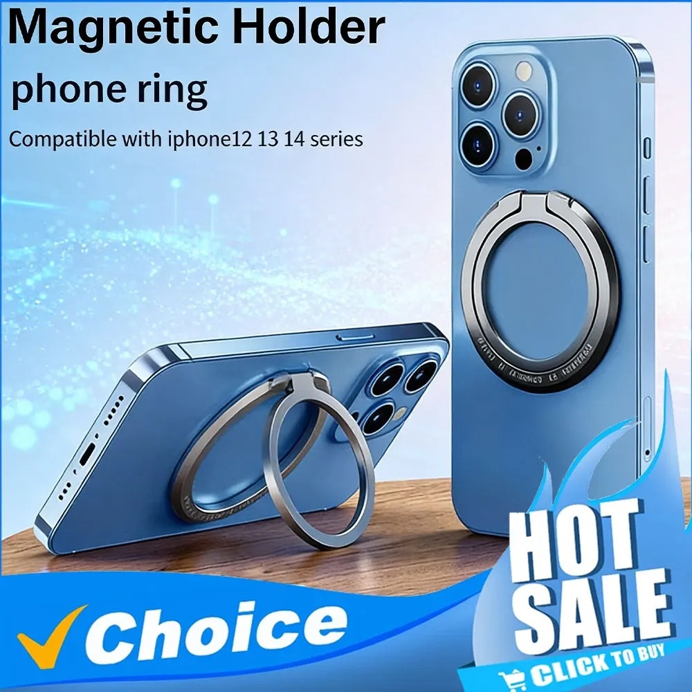 Magnetic Phone Ring Holder Rem - Kickstand Adjustable 评论和价格